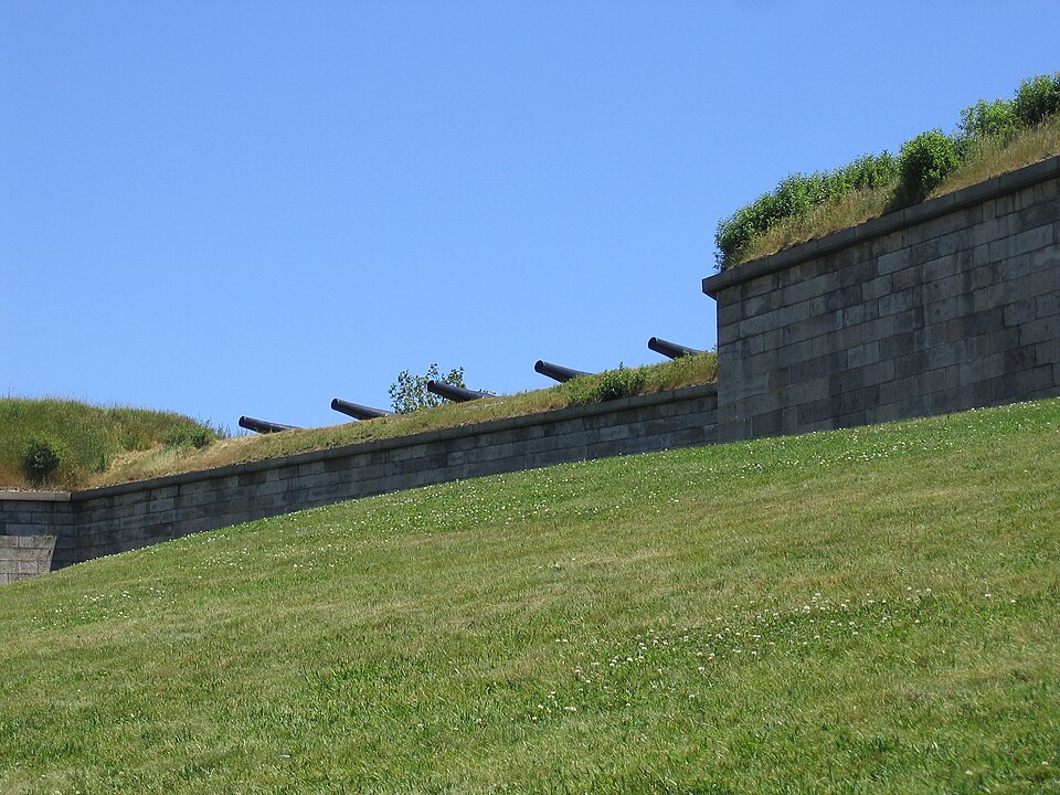 Fort Independence on Castle Island in South Boston
