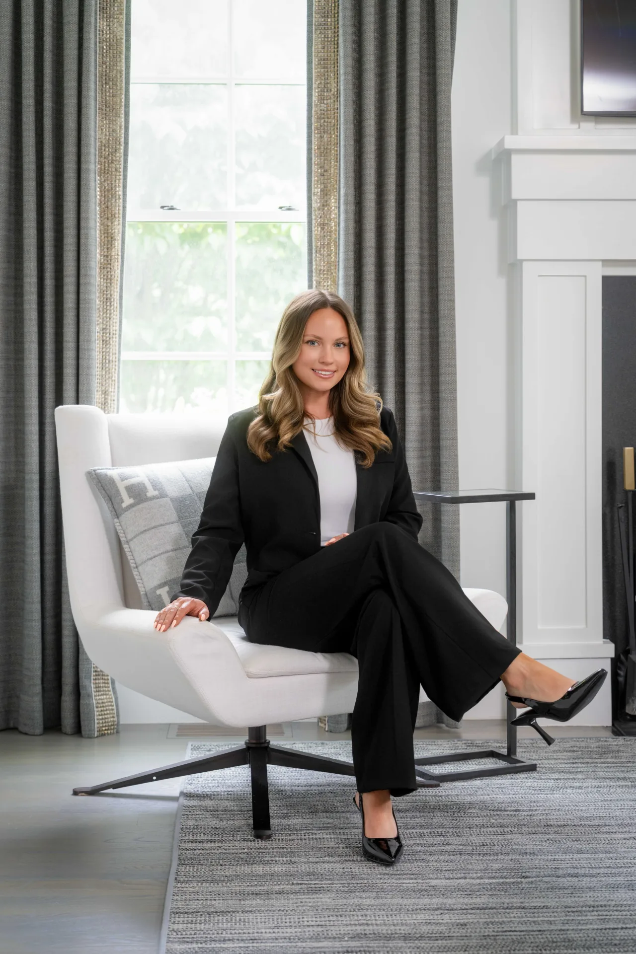 Ashlie Tucker at a Greater Boston home
