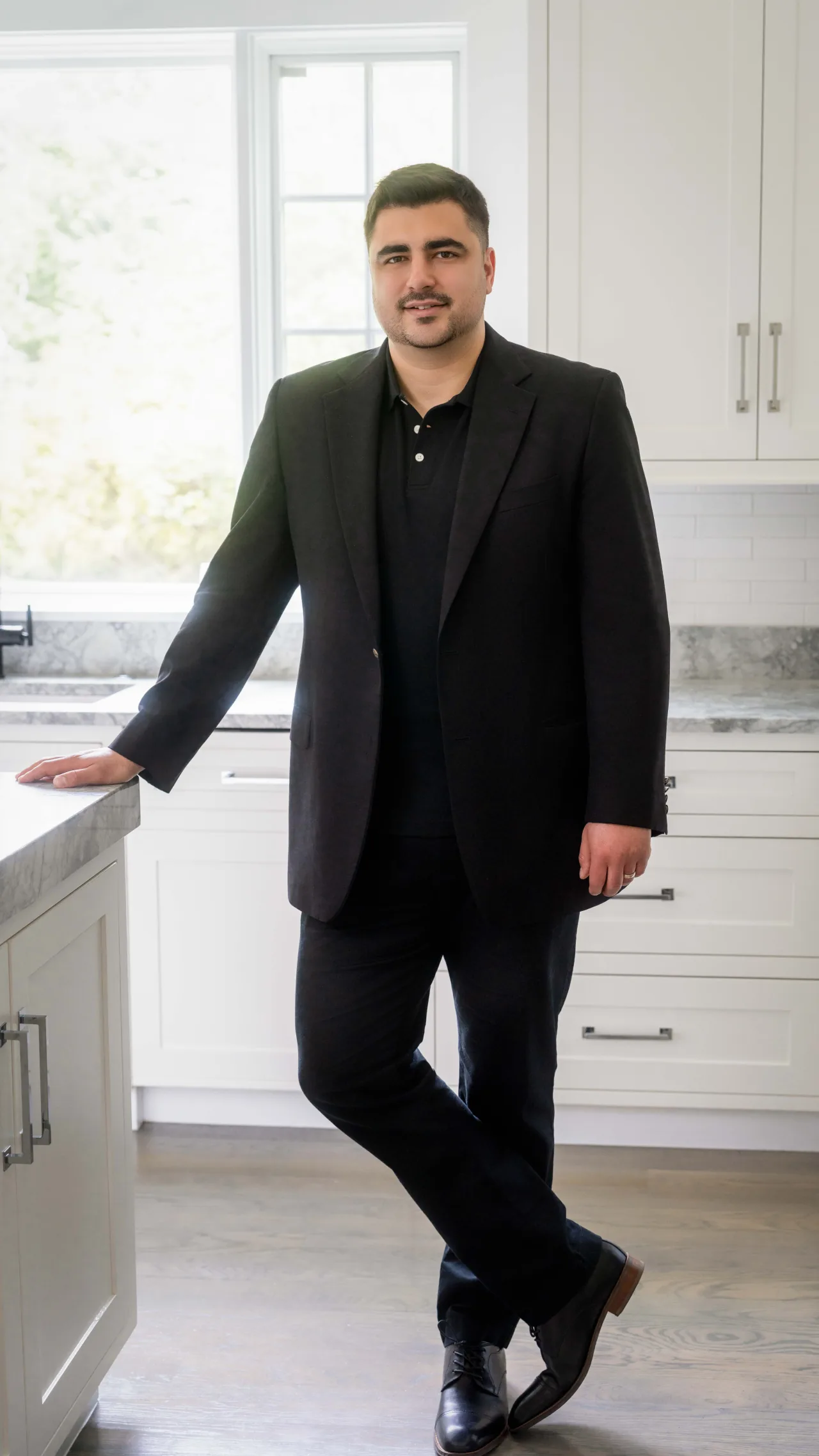 Valvel Temin at a Greater Boston home
